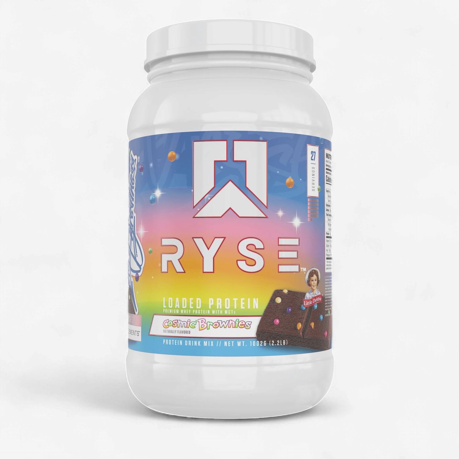 RYSE - LOADED PROTEIN - 27 PORTIONS, Fragrance: BROWNIES