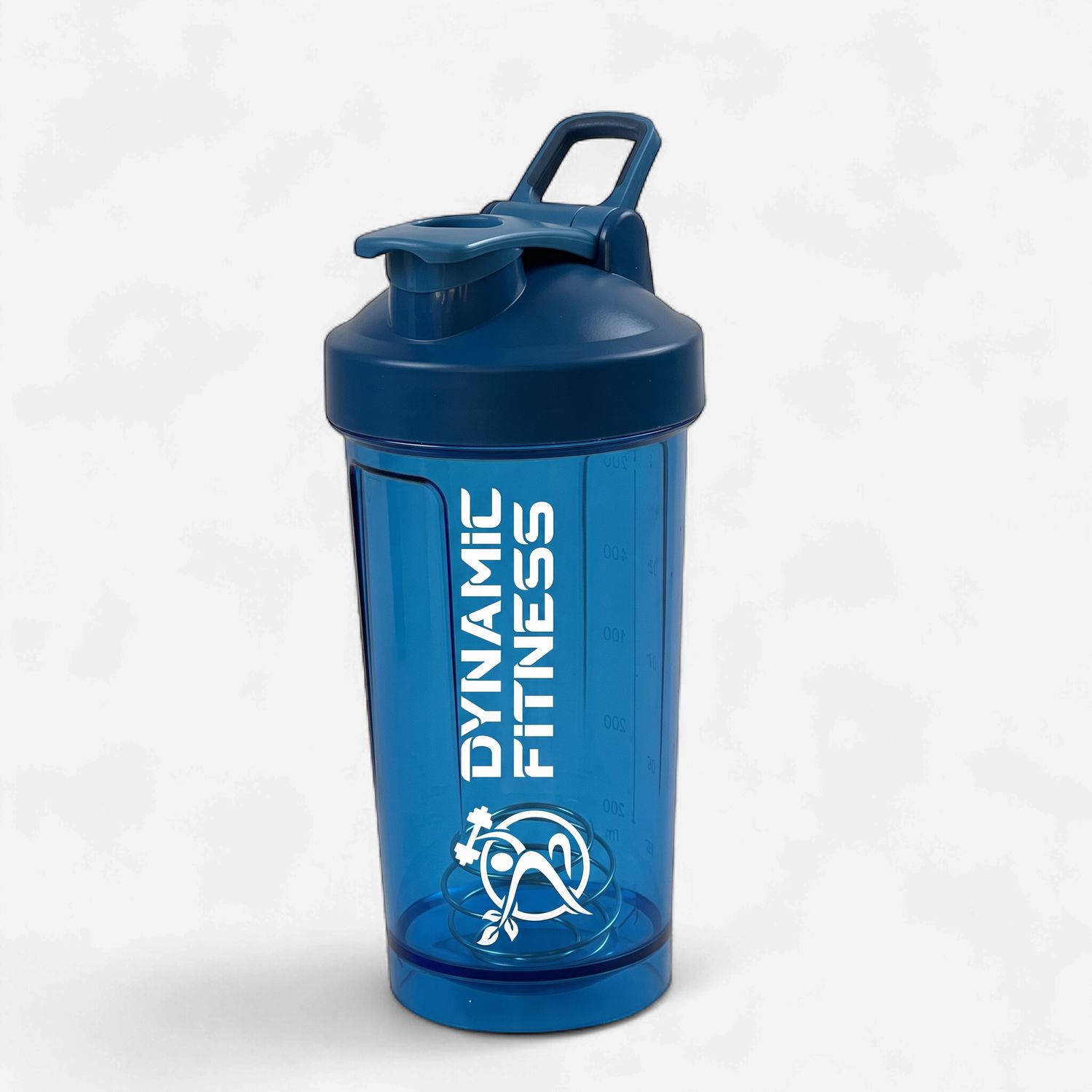 DYNAMIC FITNESS - CLASSIC SHAKER - 500ML, COULEURS: BLEU