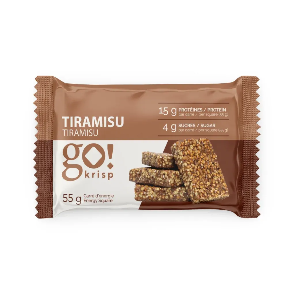 GO NUTRITION - GO KRISP - 55G, Fragrance: TIRAMISU