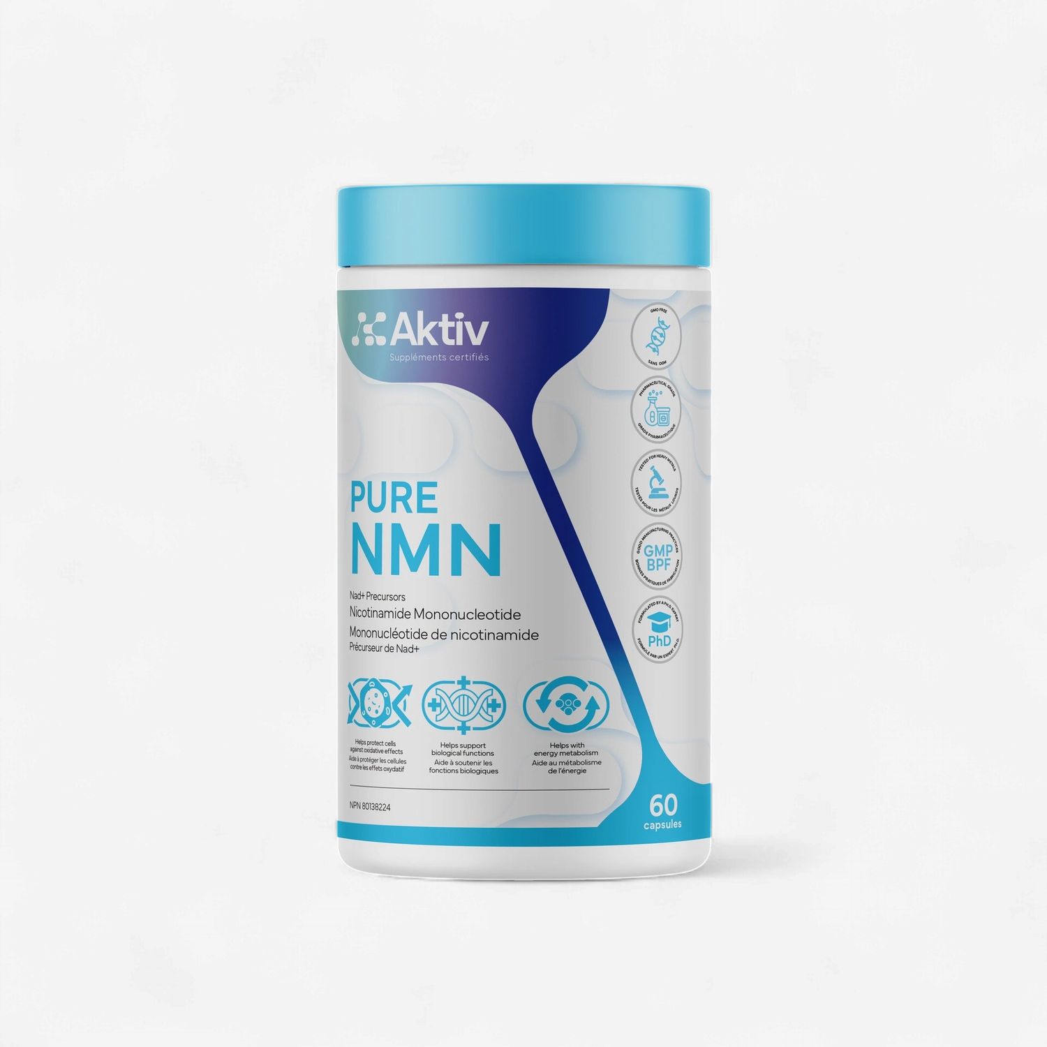 AKTIV - PURE NMN - 60 CAPSULES