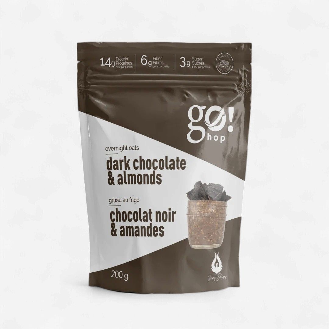 GO NUTRITION - GO HOP - 200G, Fragrance: CHOCOLAT NOIR ET AMANDES