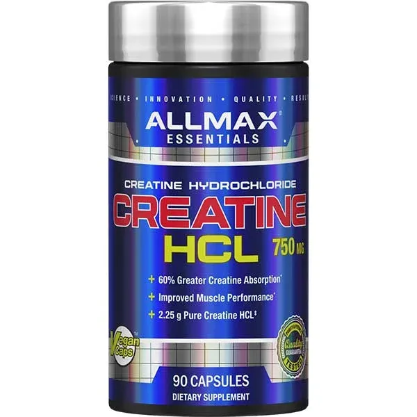 ALLMAX - CREATINE HCL - 90 CAPSULES