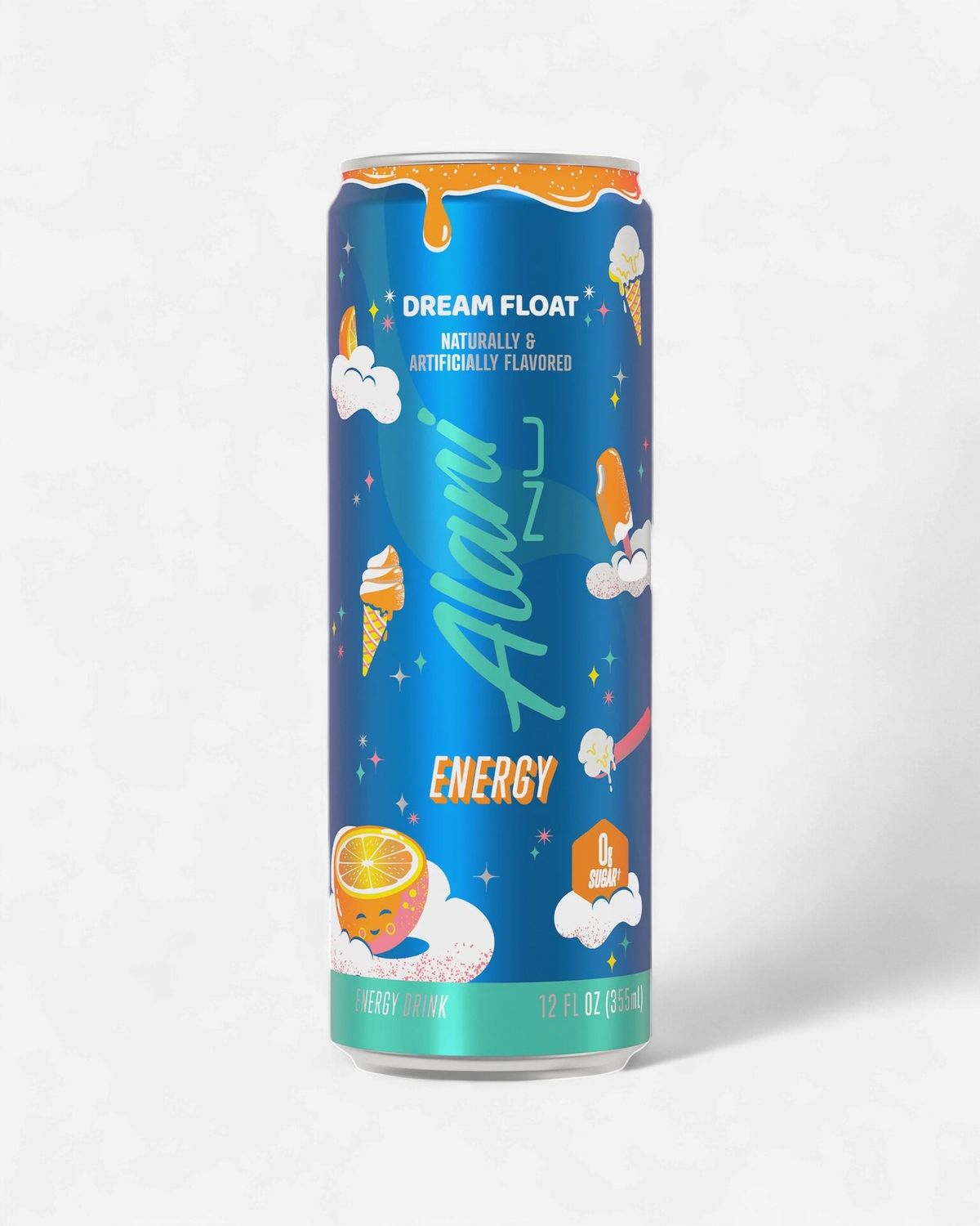 ALANI NU - BOISSON ENERGISANTE - 355ML, Fragrance: FLOTTEUR DE RÊVE