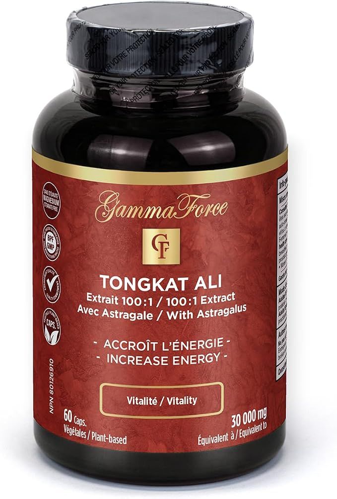 GAMMA FORCE - TONGKAT ALI - 60 CAPSULES