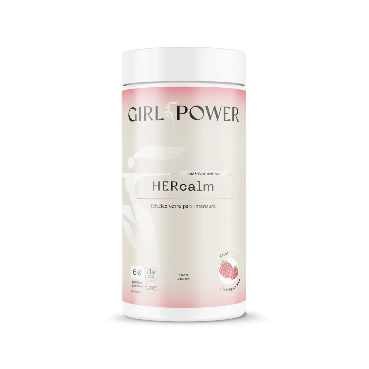 GIRL POWER - HERCALM - 60 JUJUBES