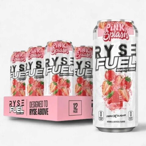 RYSE - FUEL ENERGY - 473ML, Fragrance: SPLASH AUX FRAISES