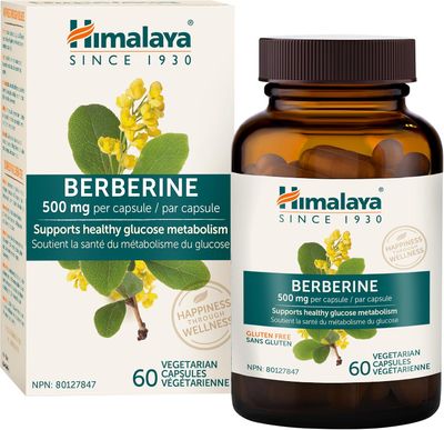 HIMALAYA - BERBERINE - 60 CAPSULES