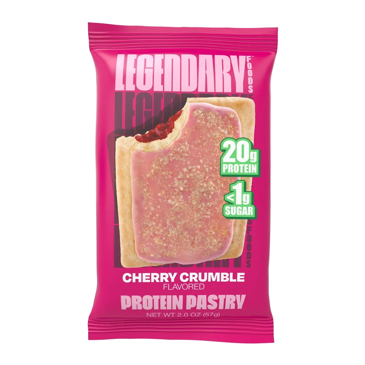 LEGENDARY - PROTEIN PASTRY - 57G, Fragrance: CERISE