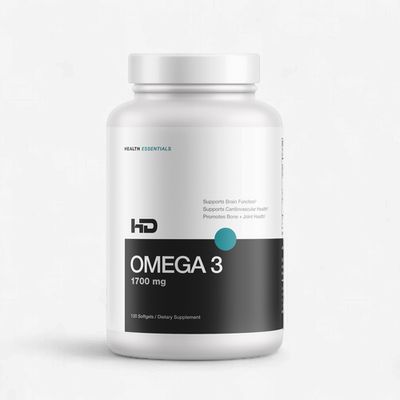 HD MUSCLE -OMEGA 3 - 120 CAPSULES