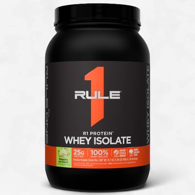 RULE 1 - WHEY ISOLATE - 1.8LBS