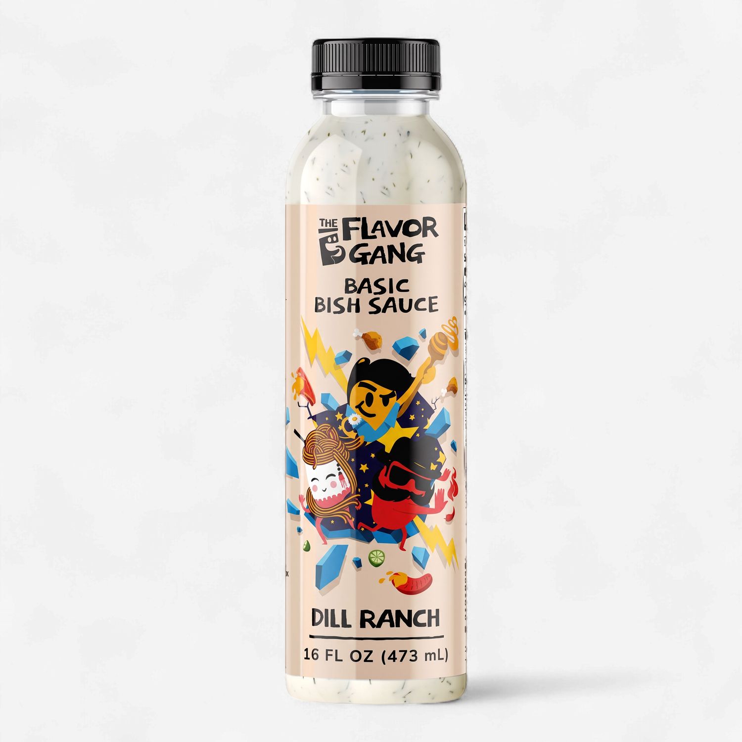 THE FLAVOR GANG - BASIC SAUCE - 473ML, Fragrance: RANCH À L'ANETH