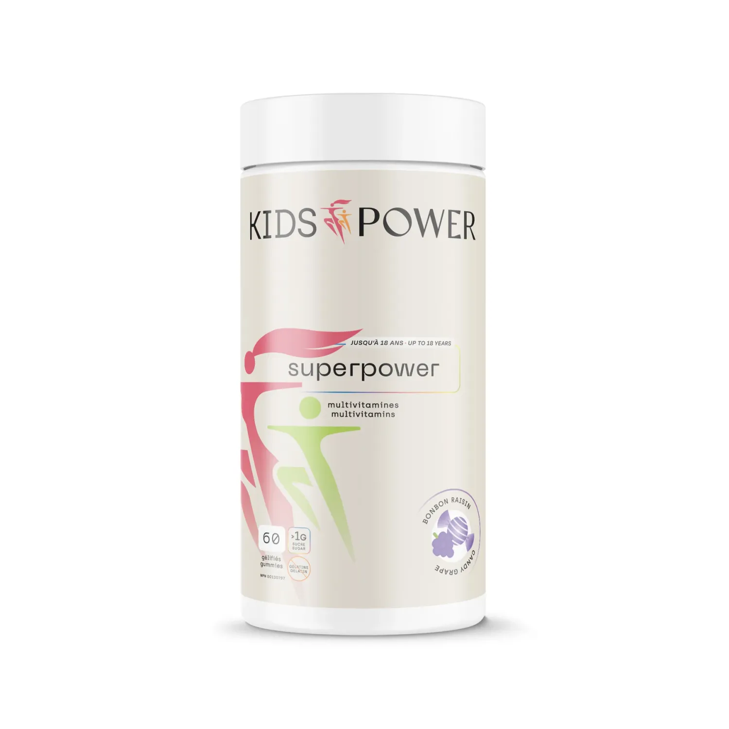GIRL POWER - SUPERPOWER  - 60 JUJUBES