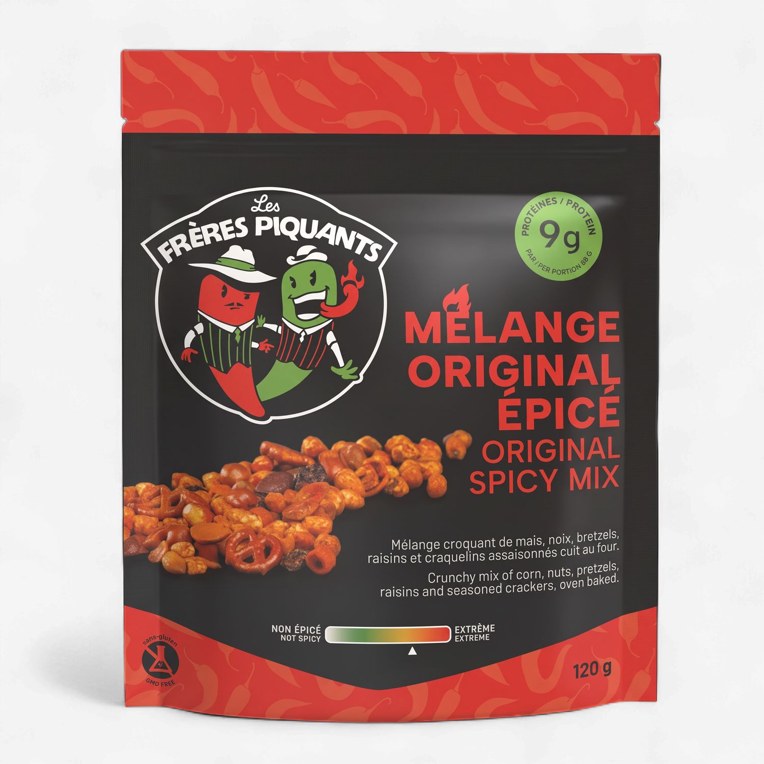 LES FRÈRES PIQUANTS - MÉLANGE ORIGINAL ÉPICÉ - 120G