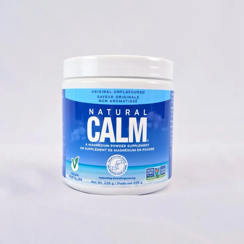 NATURAL CALM - POUDRE DE MAGNÉSIUM - 226G