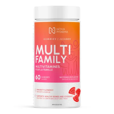 NOVA PHARMA - MULTI FAMILLE - 60 JUJUBES