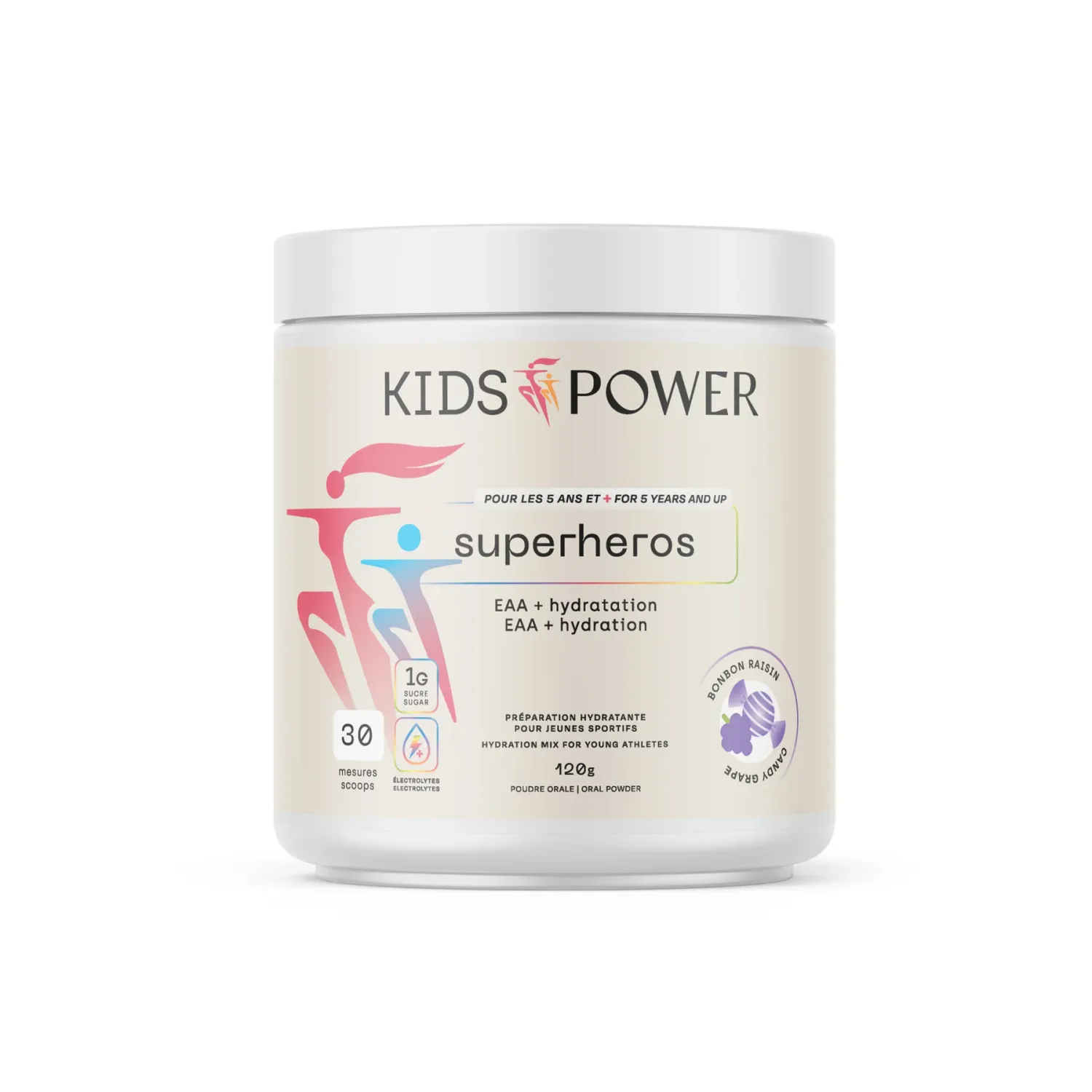 GIRL POWER - SUPERHEROS - 30 PORTIONS, Fragrance: BONBON RAISIN
