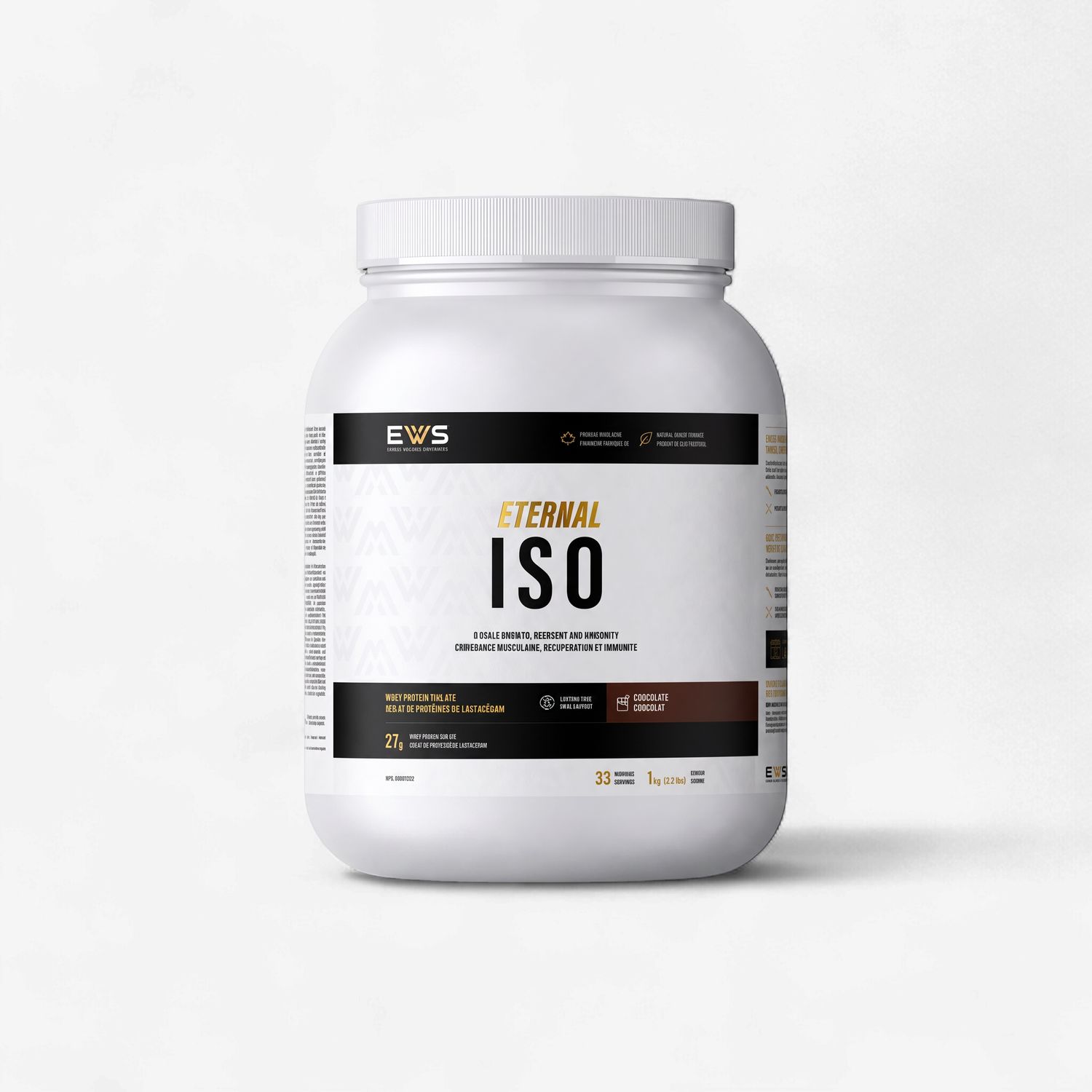 EWS - ETERNAL ISO, Fragrance: CHOCOLAT, Size: 2.2LBS