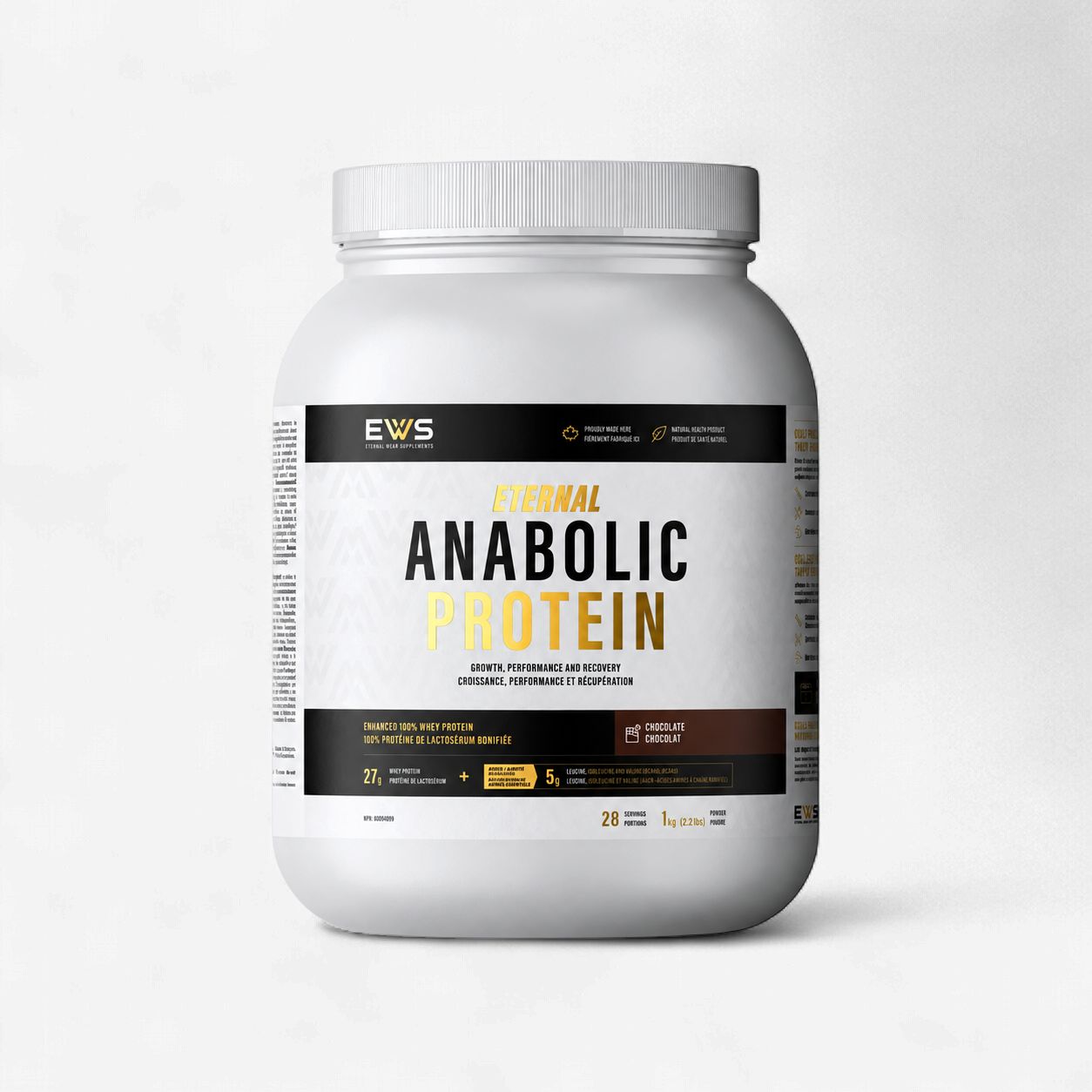 EWS - ANABOLIC PROTEIN, Fragrance: CHOCOLAT, Size: 2.2LBS