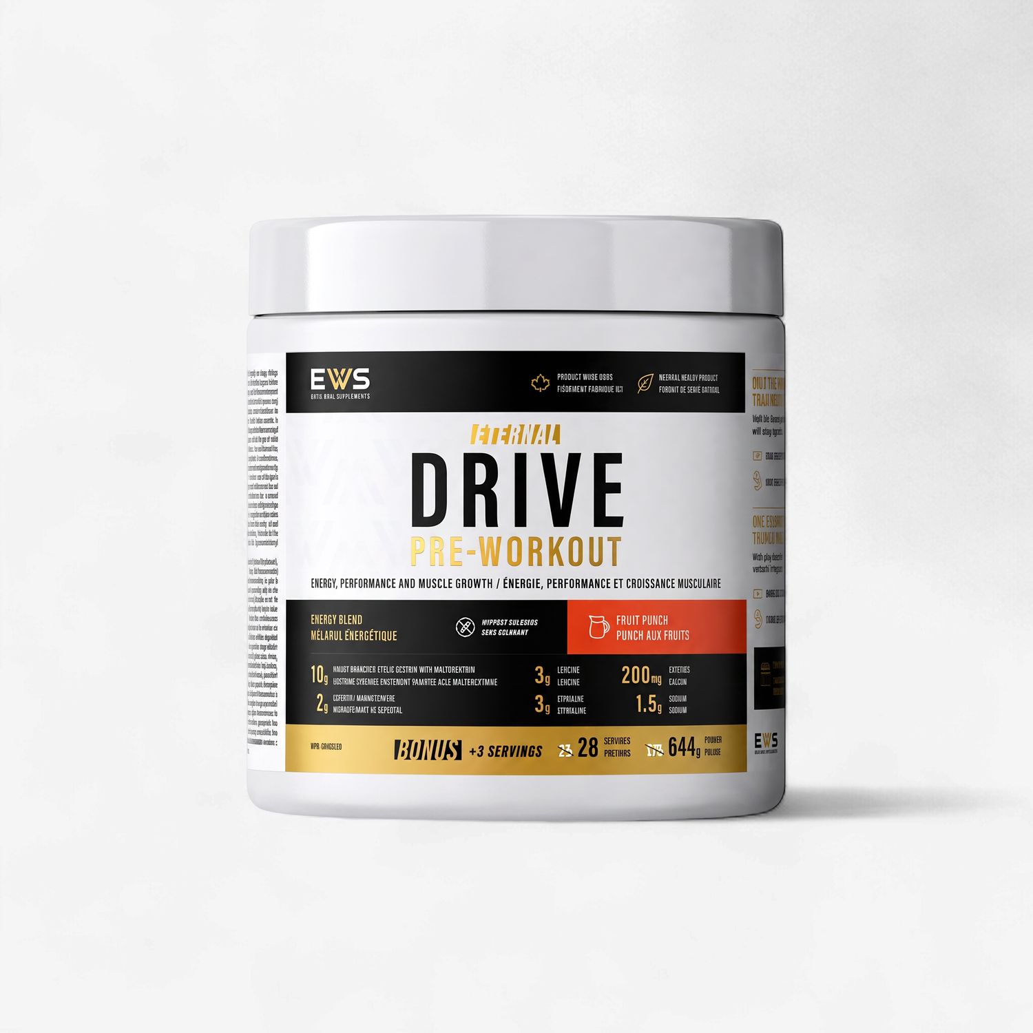 EWS - DRIVE - 28 PORTIONS, Fragrance: PUNCH AUX FRUITS