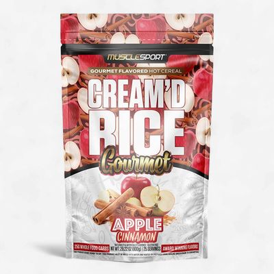 MUSCLE SPORT - CREAM’D RICE - 25 PORTIONS