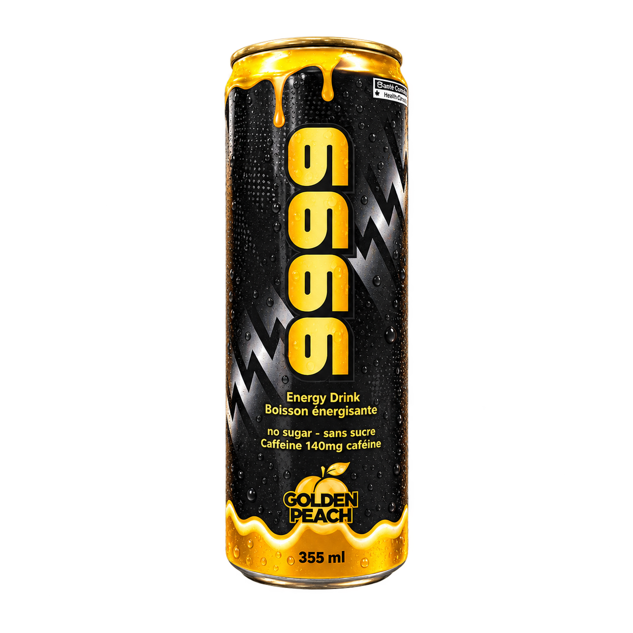 9999 - BOISSON ÉNERGISANTE - 355ML, Fragrance: PÊCHE