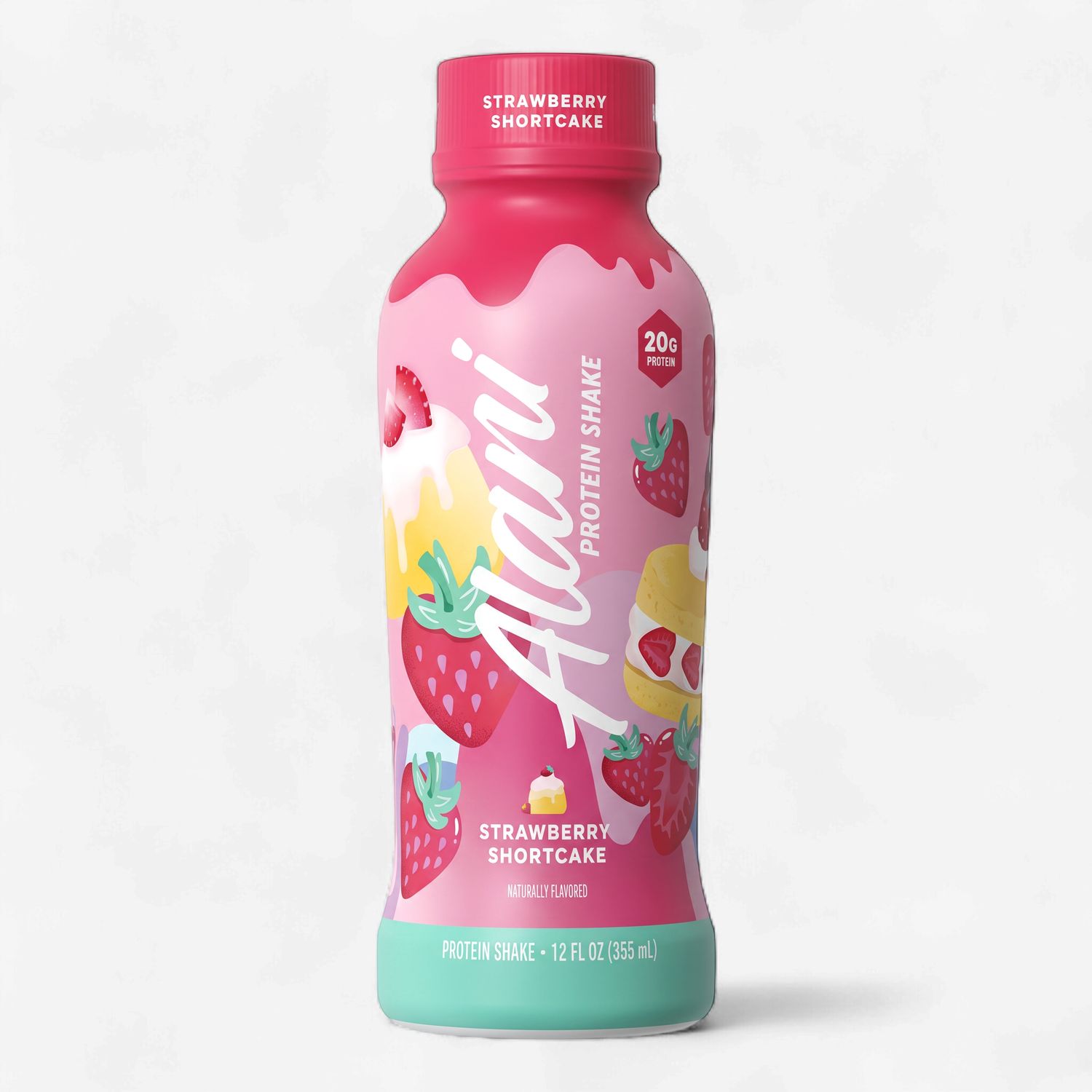 ALANI NU - BOISSON PROTÉINÉ  - 355ML, Fragrance: STRAWBERRY SHORTCAKE
