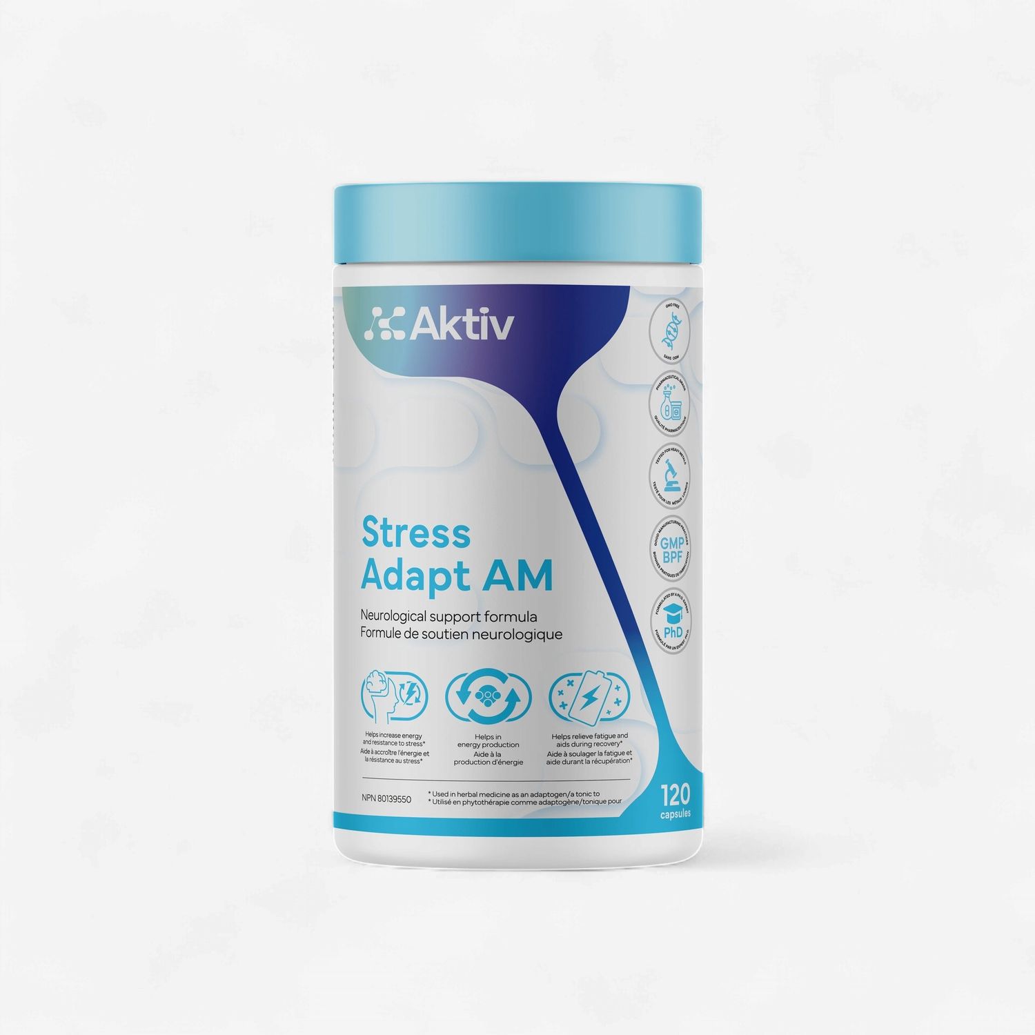 AKTIV -  STRESS ADAPT AM - 120 CAPSULES