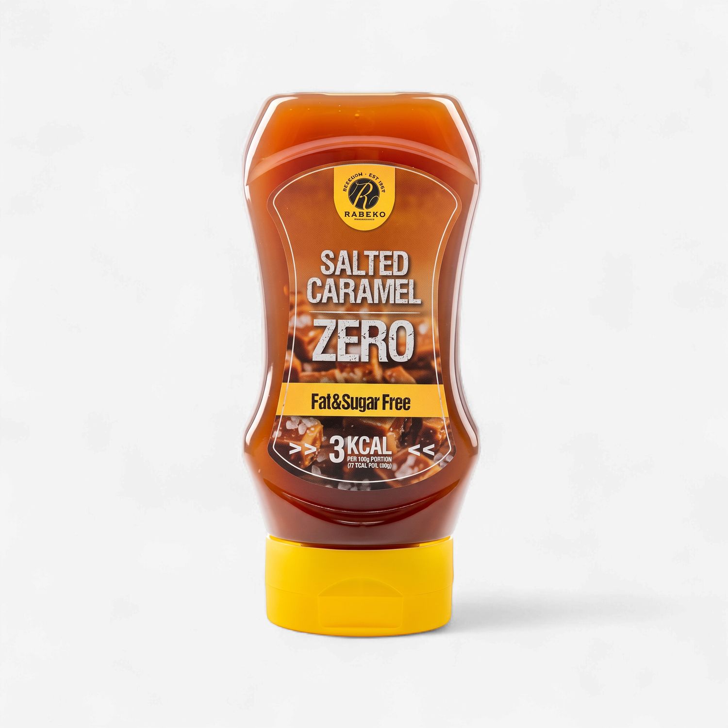 RABEKO - SAUCE DESSERT - 350 ML, Fragrance: CARAMEL SALÉ