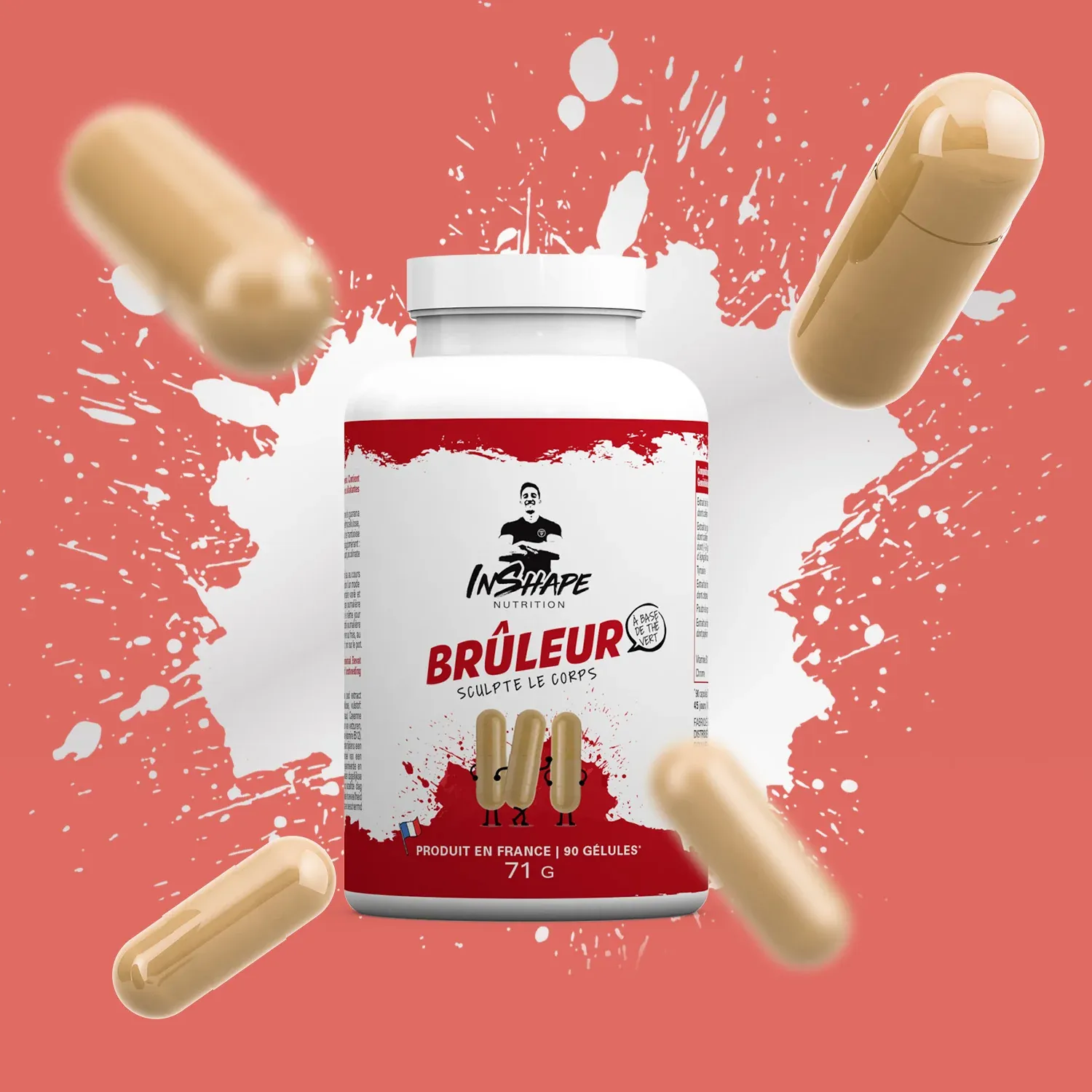 INSHAPE NUTRITION - BRÛLEUR - 90 CAPSULES