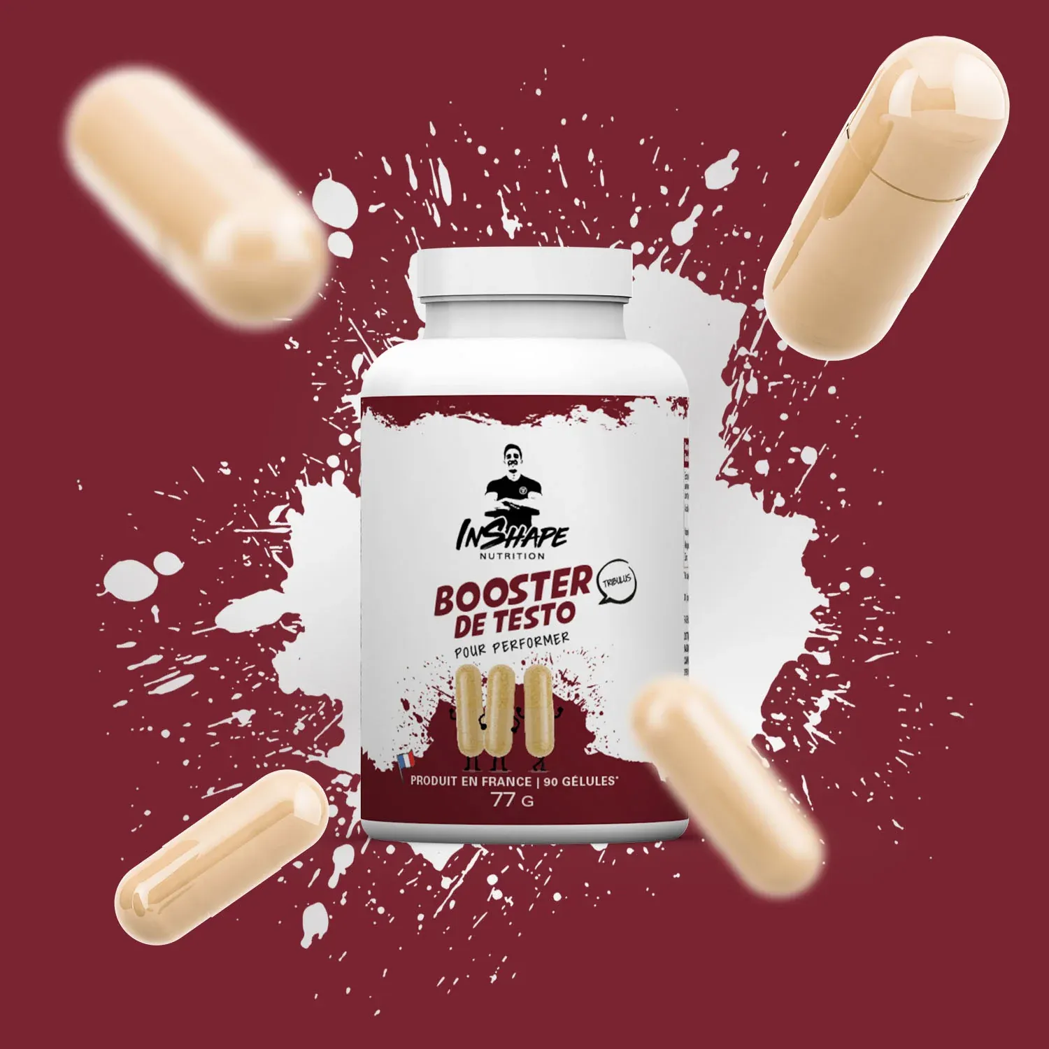 INSHAPE NUTRITION - BOOSTER DE TESTO - 90 CAPSULES