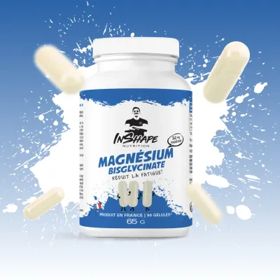 INSHAPE NUTRITION - MAGNÉSIUM BISGLYCINATE - 90 CAPSULES