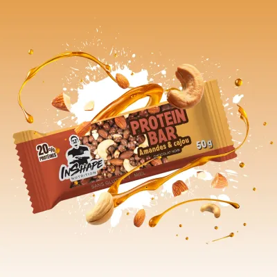 INSHAPE NUTRITION - PROTEIN BAR - 50G
