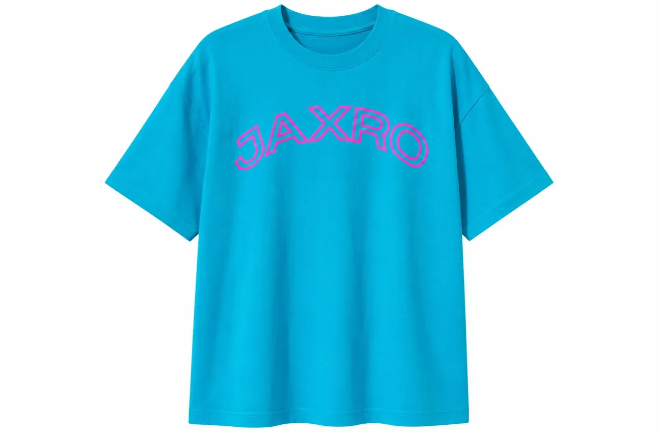 JAXRO - T-SHIRT MÉLINA UNISEXE, COULEURS: BLEU, Size: S