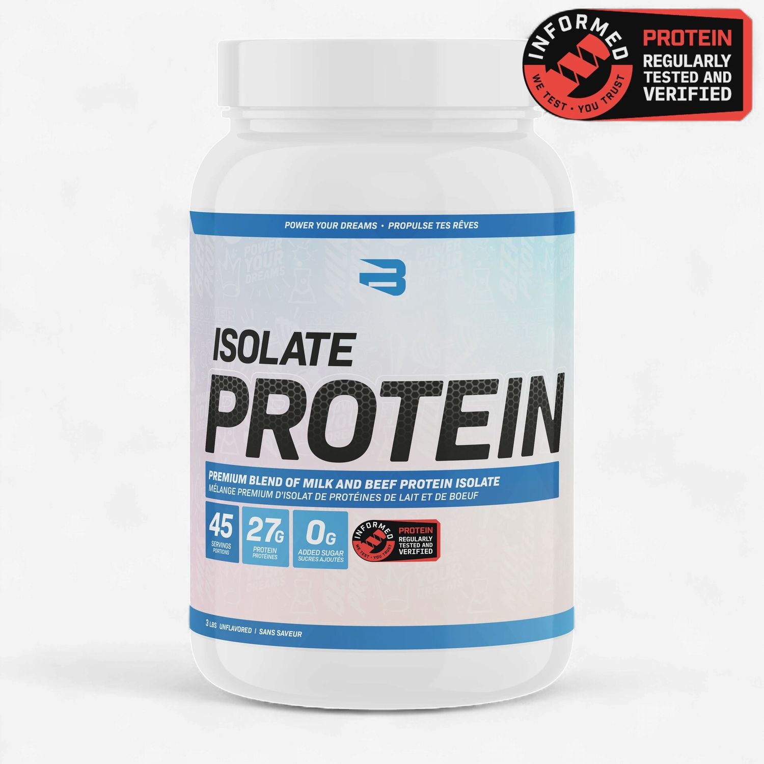 BELIEVE - ISOLATE PROTEIN - 3LBS