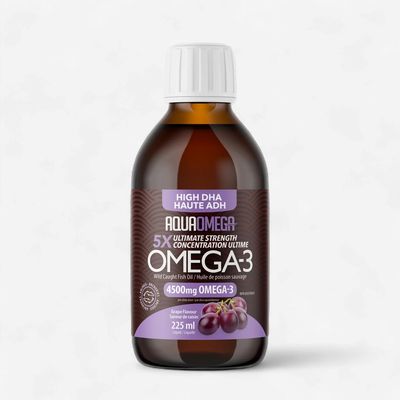 AQUAOMEGA - 5X CONCENTRATION ULTIME EN DHA - 225ML