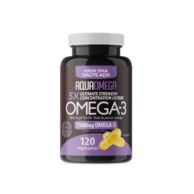 AQUAOMEGA - 5X CONCENTRATION ULTIME EN DHA