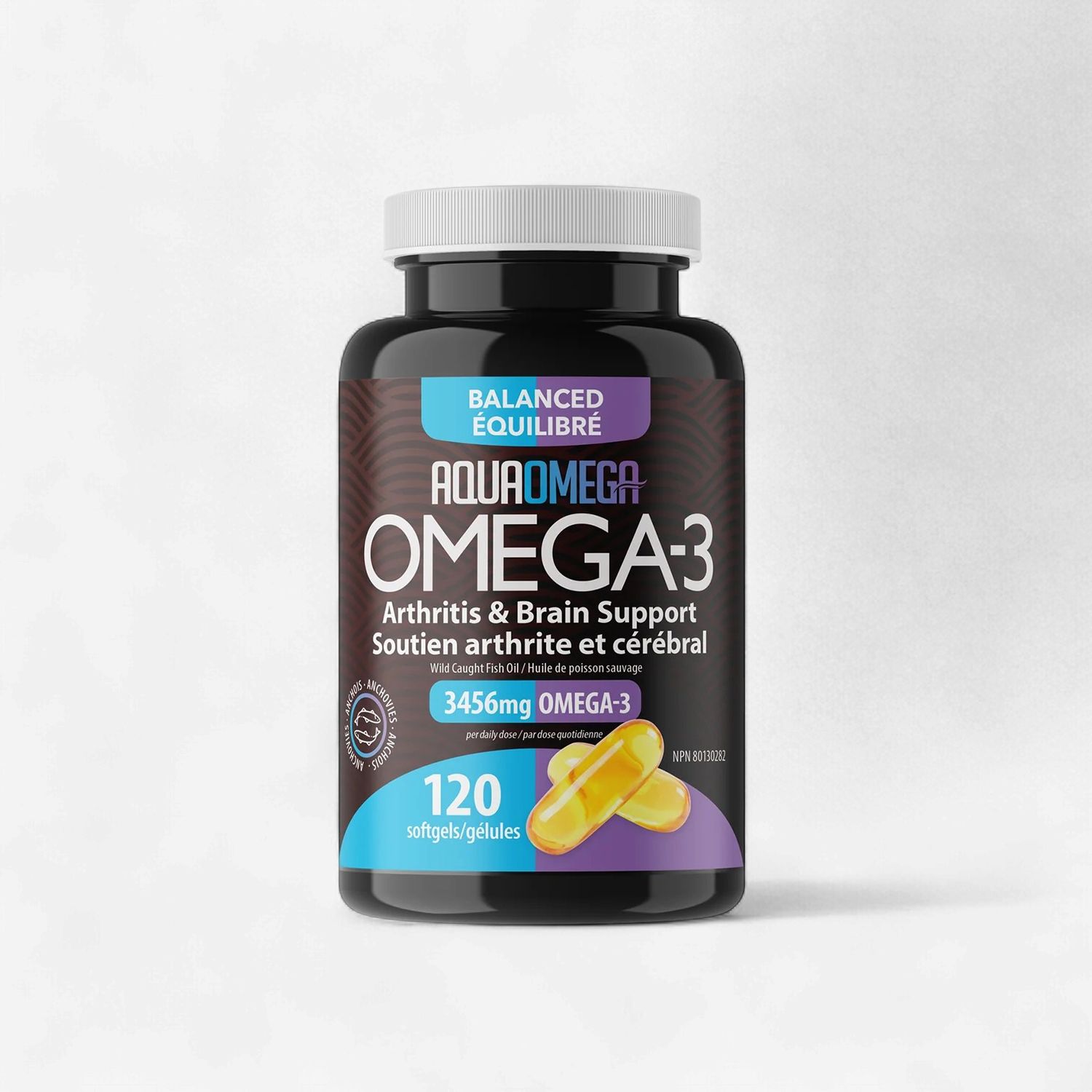 AQUAOMEGA - FORMULE ÉQUILIBRÉ, Size: 120 GÉLULES