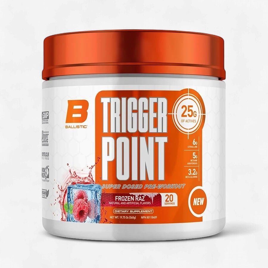 BALLISTIC - TRIGGER POINT - 20 PORTIONS, Fragrance: FRAMBOISE GIVRÉE