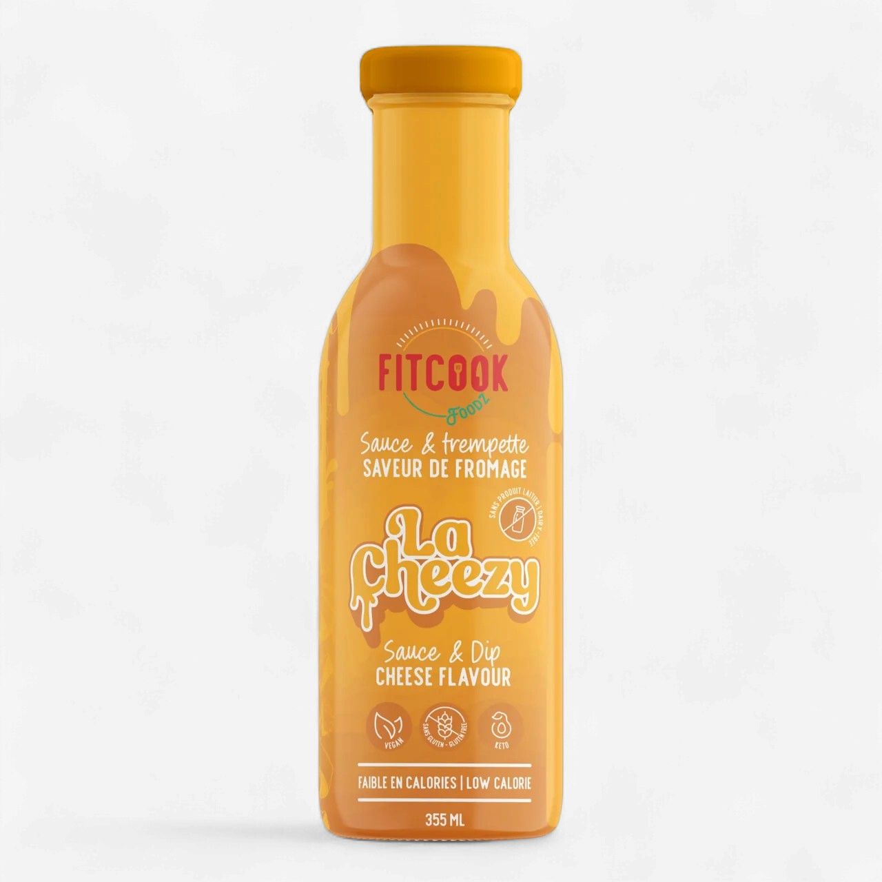 FITCOOK FOODZ - CONDIMENTS - 340ML, Fragrance: CHEEZY