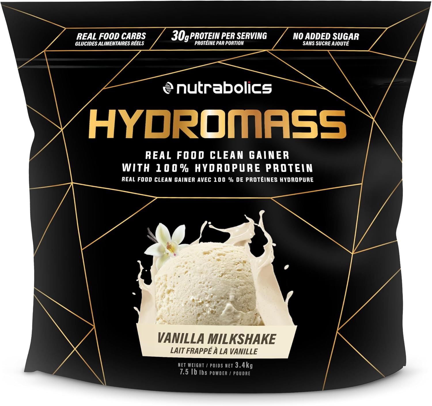NUTRABOLICS- HYDROMASS- 7.5LBS