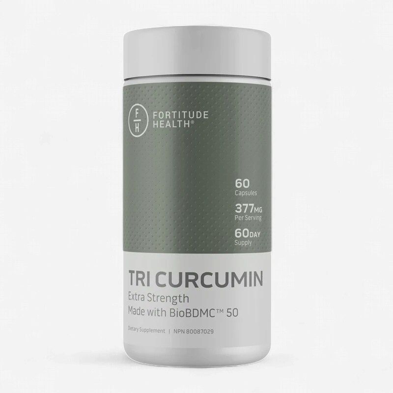 FORTITUDE HEALTH - TRI CURCUMIN - 60 CAPSULES