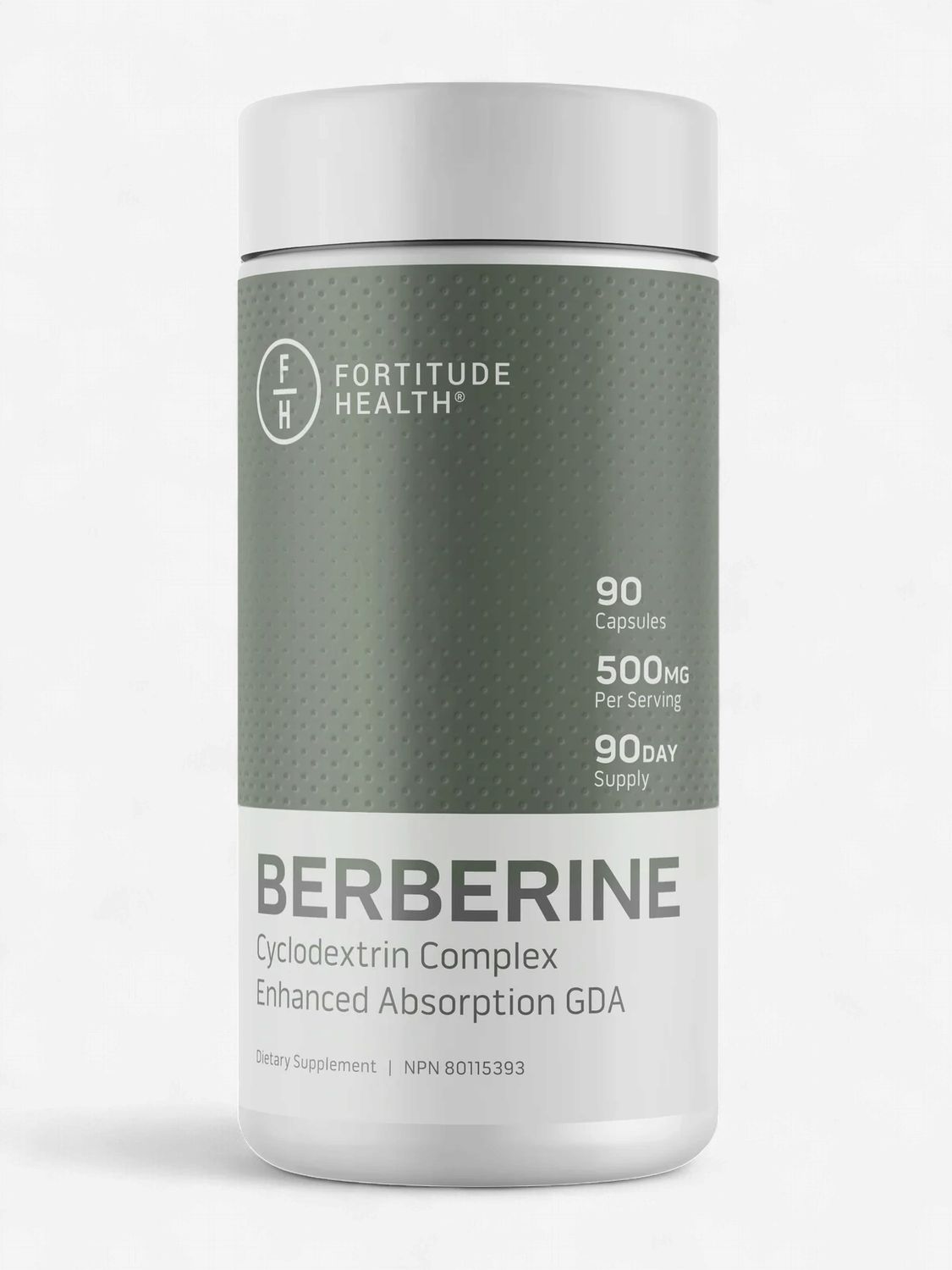 FORTITUDE HEALTH - BERBERINE - 90 CAPSULES