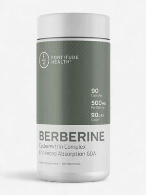 FORTITUDE HEALTH - BERBERINE - 90 CAPSULES