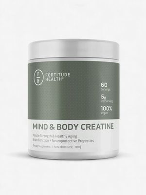 FORTITUDE HEALTH - MIND &amp; BODY CREATINE - 60 PORTIONS