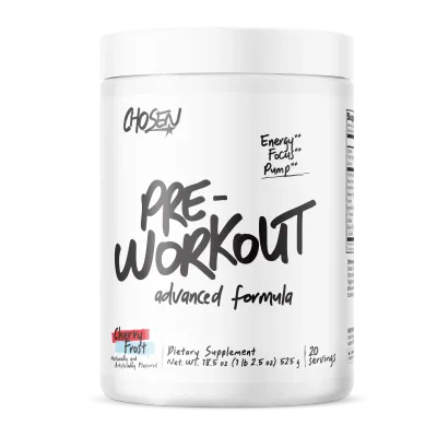 CHOSEN - PRÉ WORKOUT - 20 PORTIONS