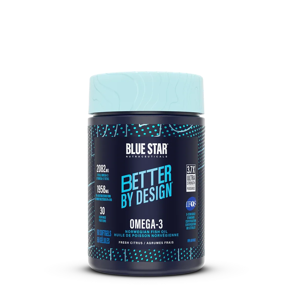 BLUE STAR - OMEGA 3 - 60 GÉLULES