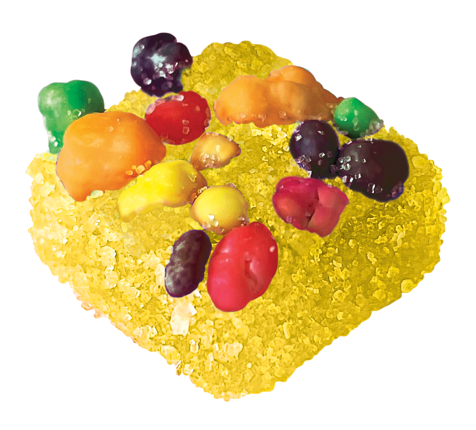 500mg - THC Geek Rope Gummy Burst
