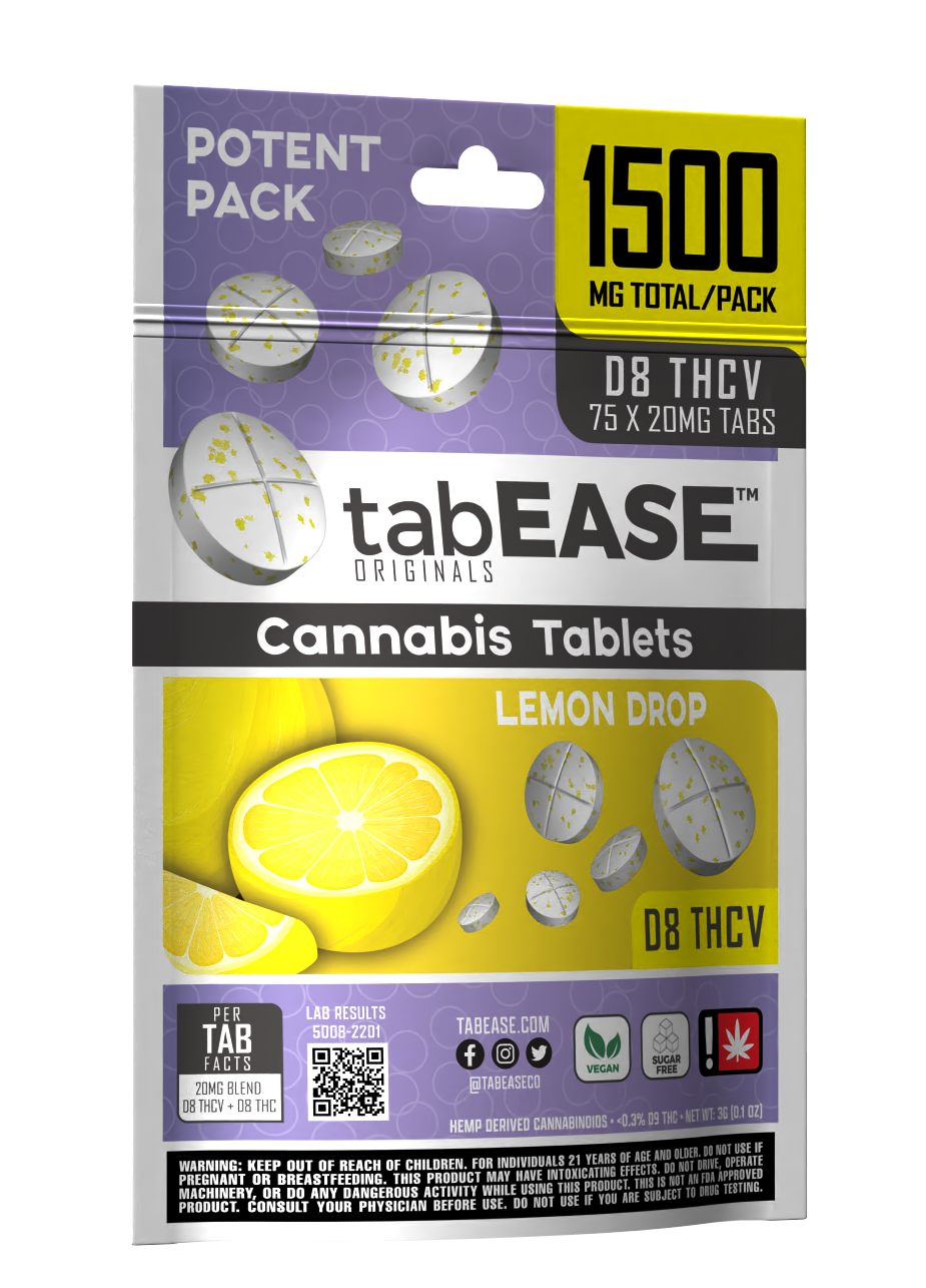 TabEASE 20s - Potent Packs - 75 Tabs