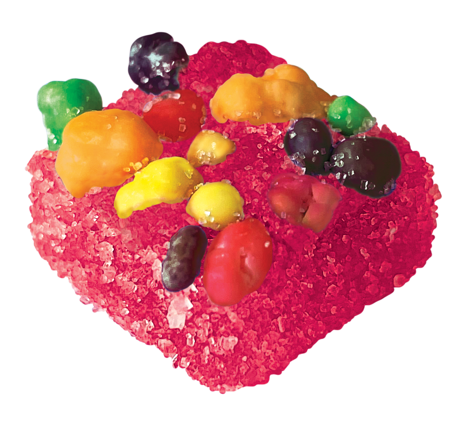2500mg -  THC Gummy Bursts