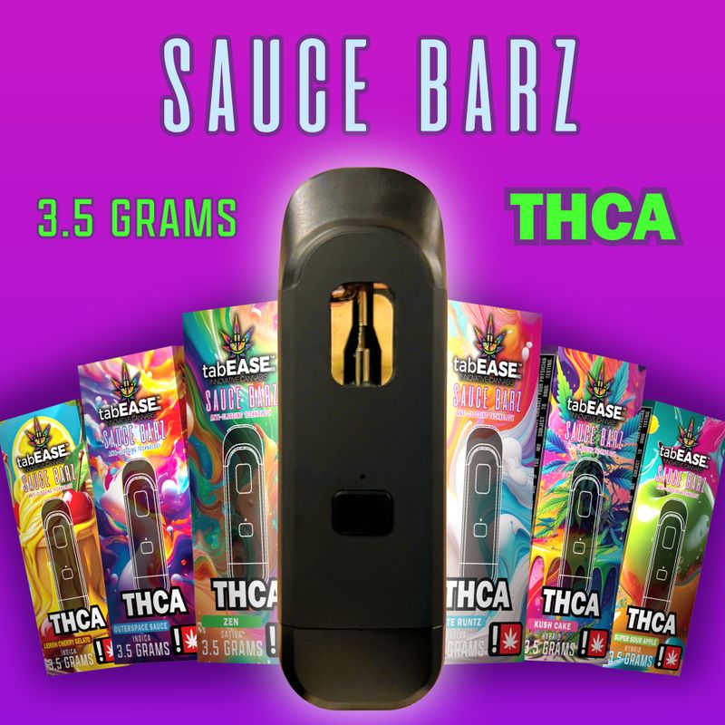 Sauce Barz - 3.5G - Disposable THCA Vaporizer
